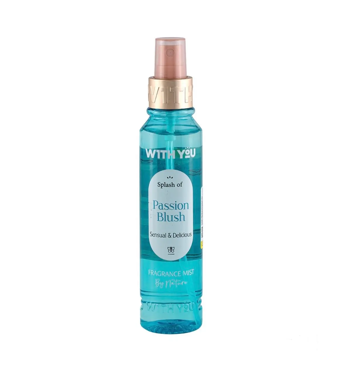 بادی اسپلش ویت یو زنانه مدل Passion Blush حجم 150 میلی لیتر